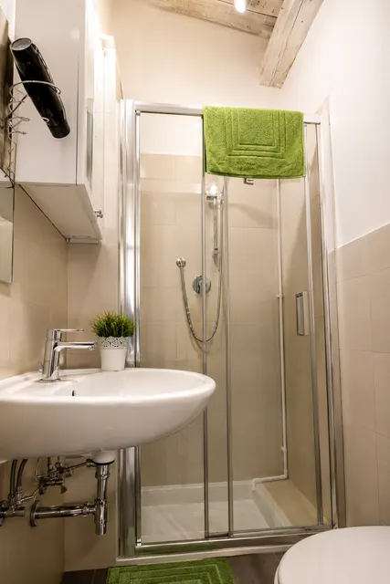 Bagno privato con doccia